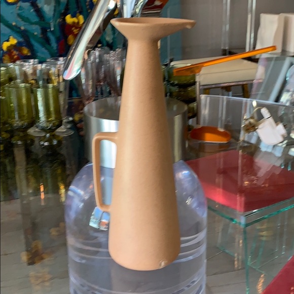 Vintage Accents Vintage Tall Ceramic Pitcher With Teardrop Spout